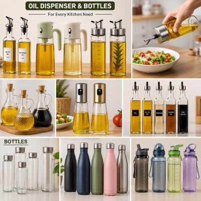 Oil Dispenser & Bottles