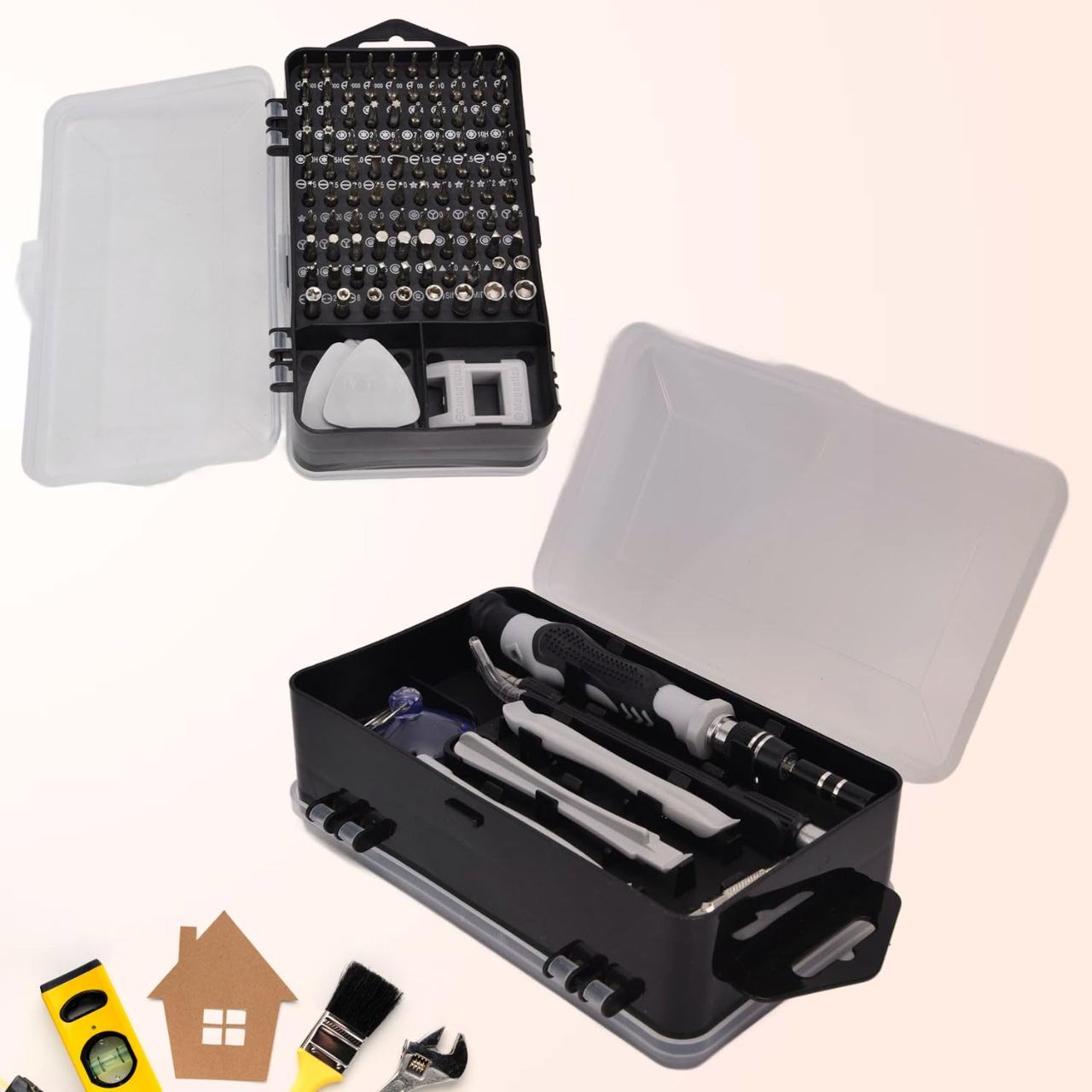 117-Piece Precision Screwdriver Kit for Electronics Repair