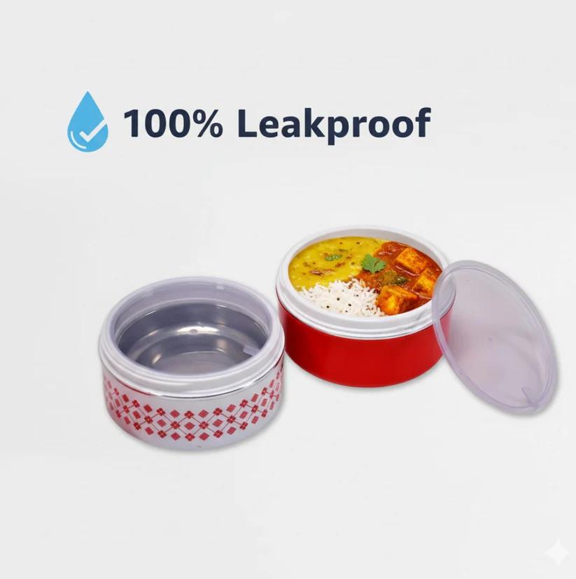 2 Layer Insulated Lunch Box Tiffin