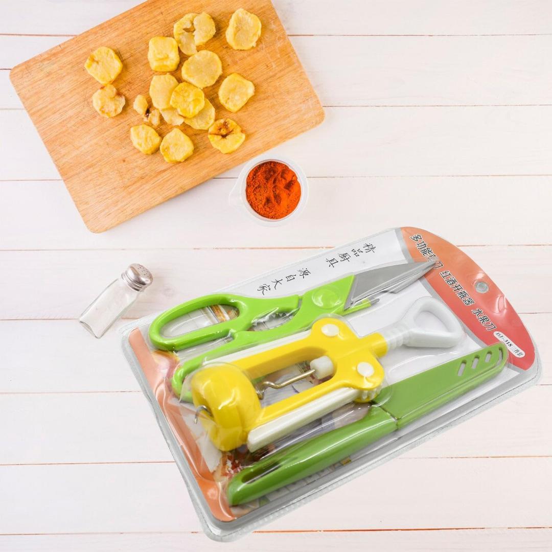 3 Pc Set Kitchen Tool Kit – Wine Bottle Opener, Knife, and Scissors Set 3 Pc Set Kitchen Tool Kit – Wine Bottle Opener, Knife, and Scissors Set 3 Pc Set Kitchen Tool Kit – Wine Bottle Opener, Knife, and Scissors Set 3 Pc Set Kitchen Tool Kit – Wine Bottle