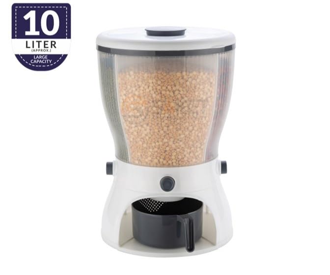4-in-1 Rotating Food Storage Container Dispenser with 360 Rotation