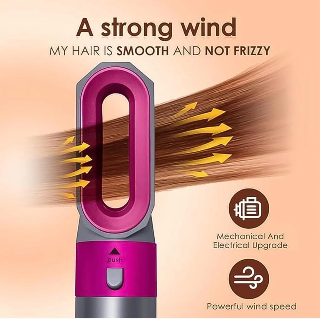 5 In 1 Hair Dryer Brush – Multifunctional Hot Air Styler, 1000W