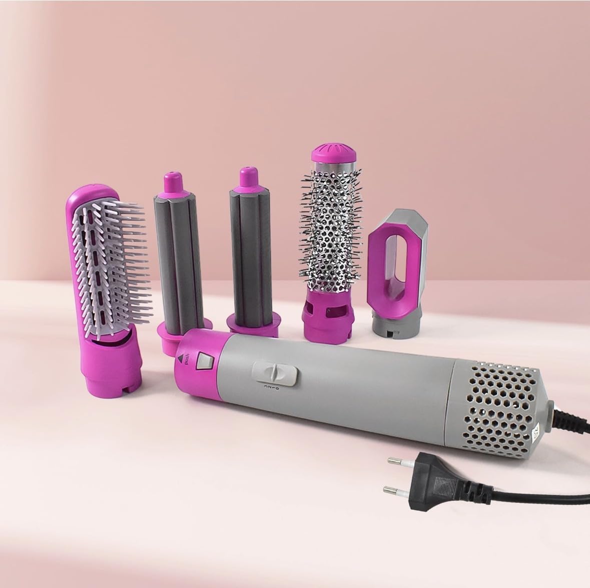 5 In 1 Hair Dryer Brush – Multifunctional Hot Air Styler, 1000W