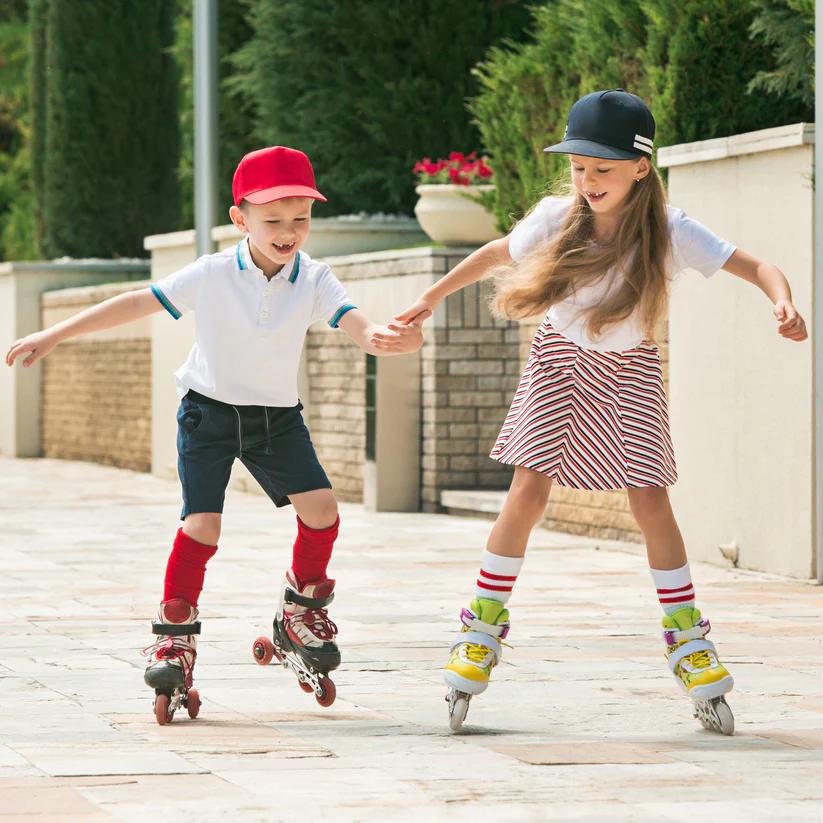 Adjustable LED Inline Skates Pair – Premium Quality Roller Skates