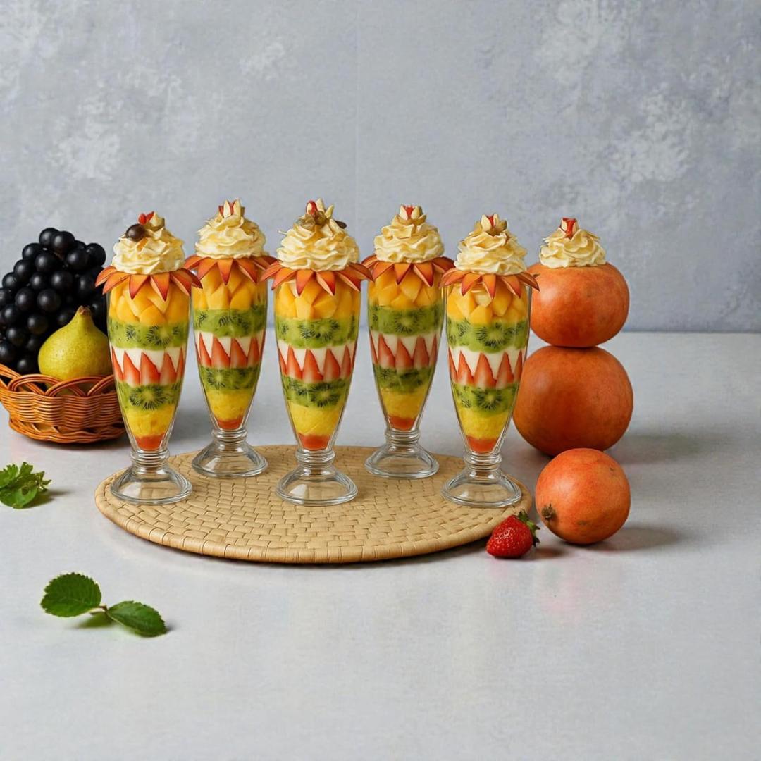 Apex Premium Dessert & Falooda Glasses (Approx 400ML / 6 Pc)