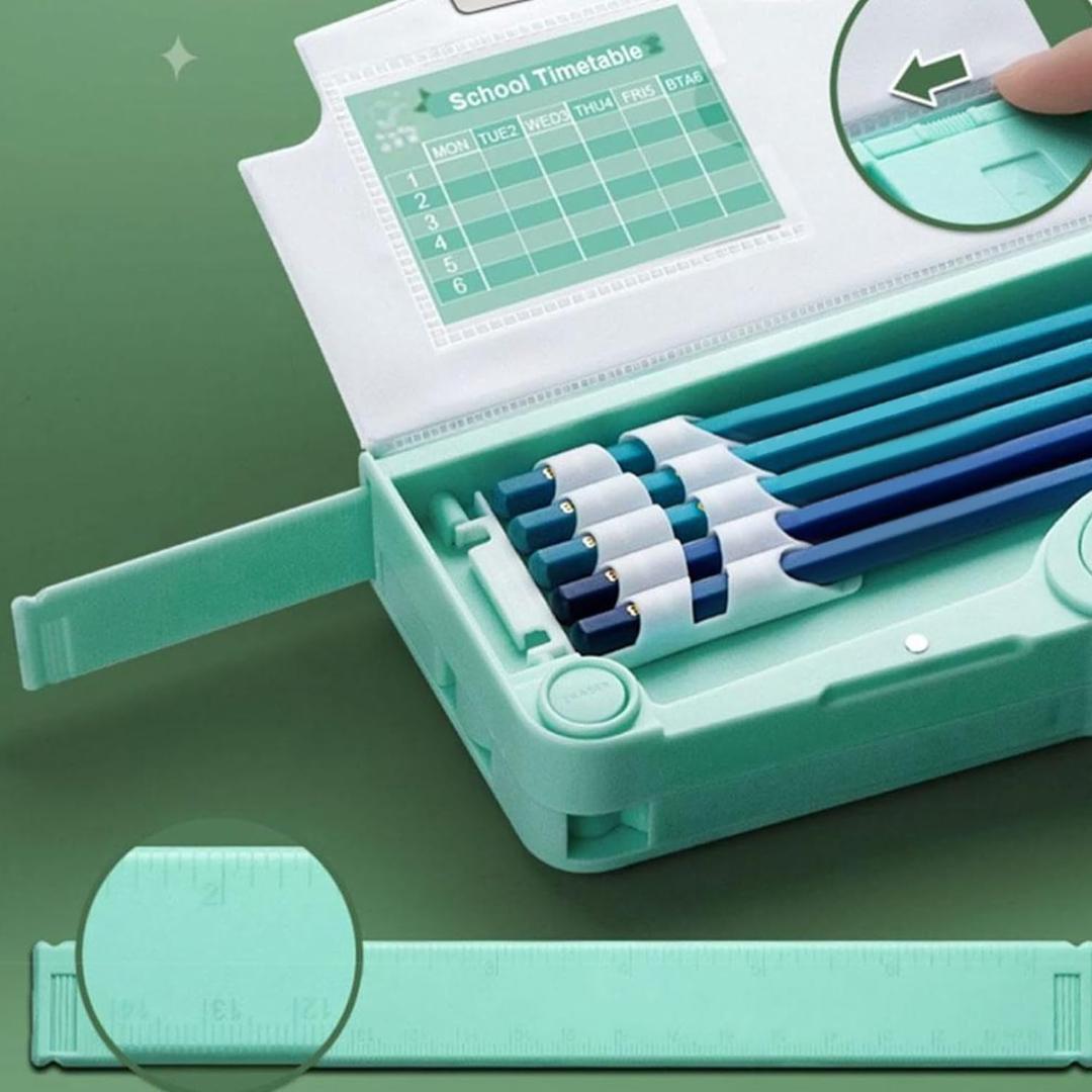 Dinosaur Multi-Functional Pencil Box with Compartments