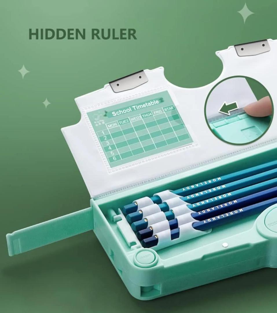 Dinosaur Multi-Functional Pencil Box with Compartments