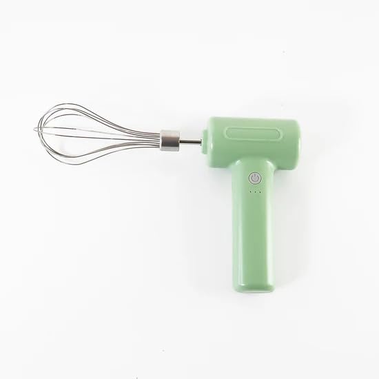 Electric Hand Mixer with Whisk Attachment - Mint Green