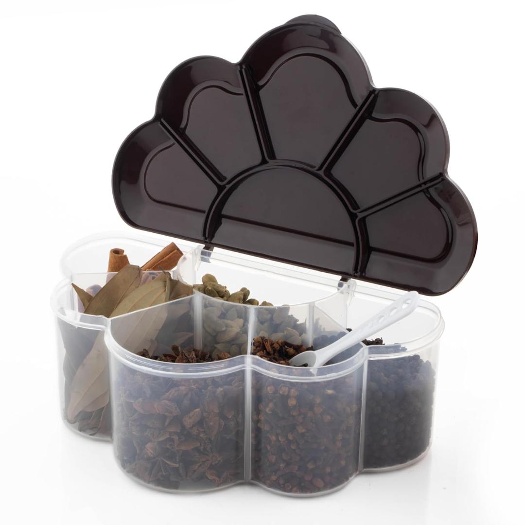 Flower Design Airtight Storage Box