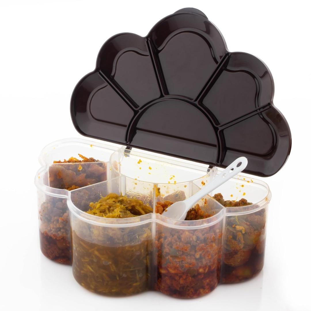 Flower Design Airtight Storage Box