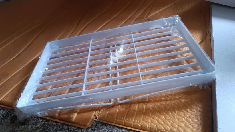 Foldable Plastic Bathroom & Kitchen Organizer Storage Rack