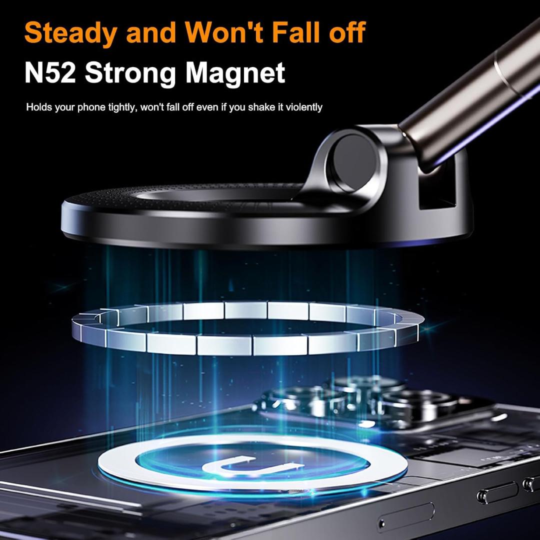 Magic Series 360° Rotatable Magnetic Phone Holder with Suction Base
