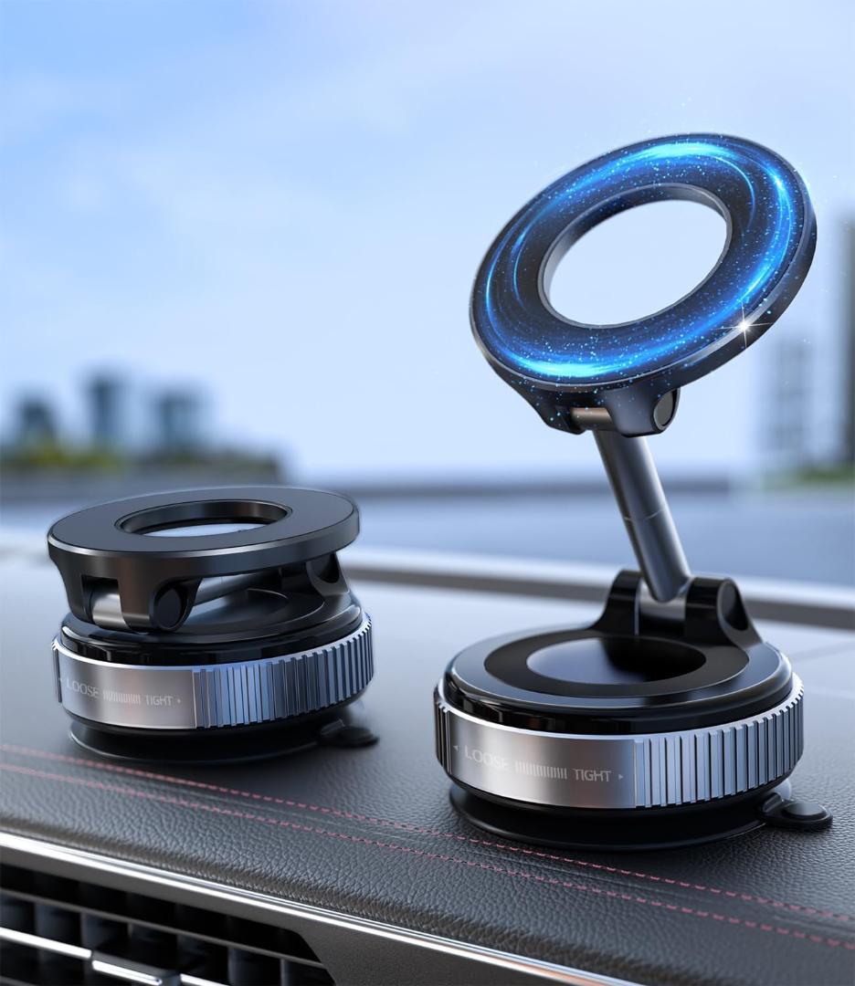 Magic Series 360° Rotatable Magnetic Phone Holder with Suction Base