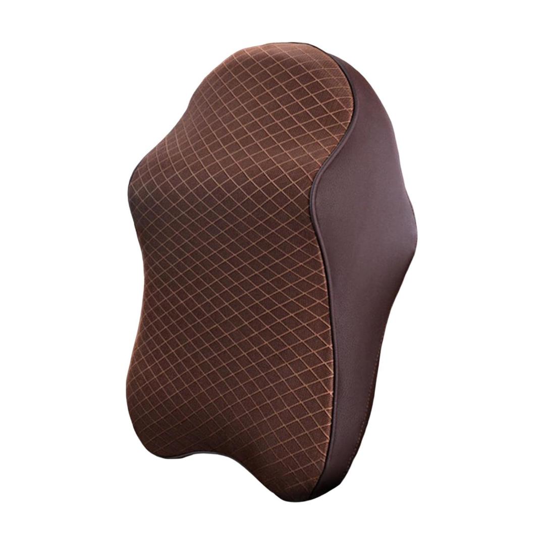 Memory Foam Car Neck Pillow for Comfortable Driving (1 Pc)
