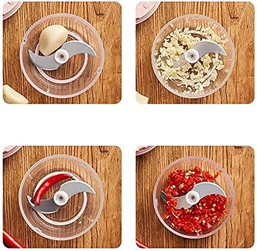 Mini Electric Garlic Chopper - Portable Wireless Food Processor for Kitchen