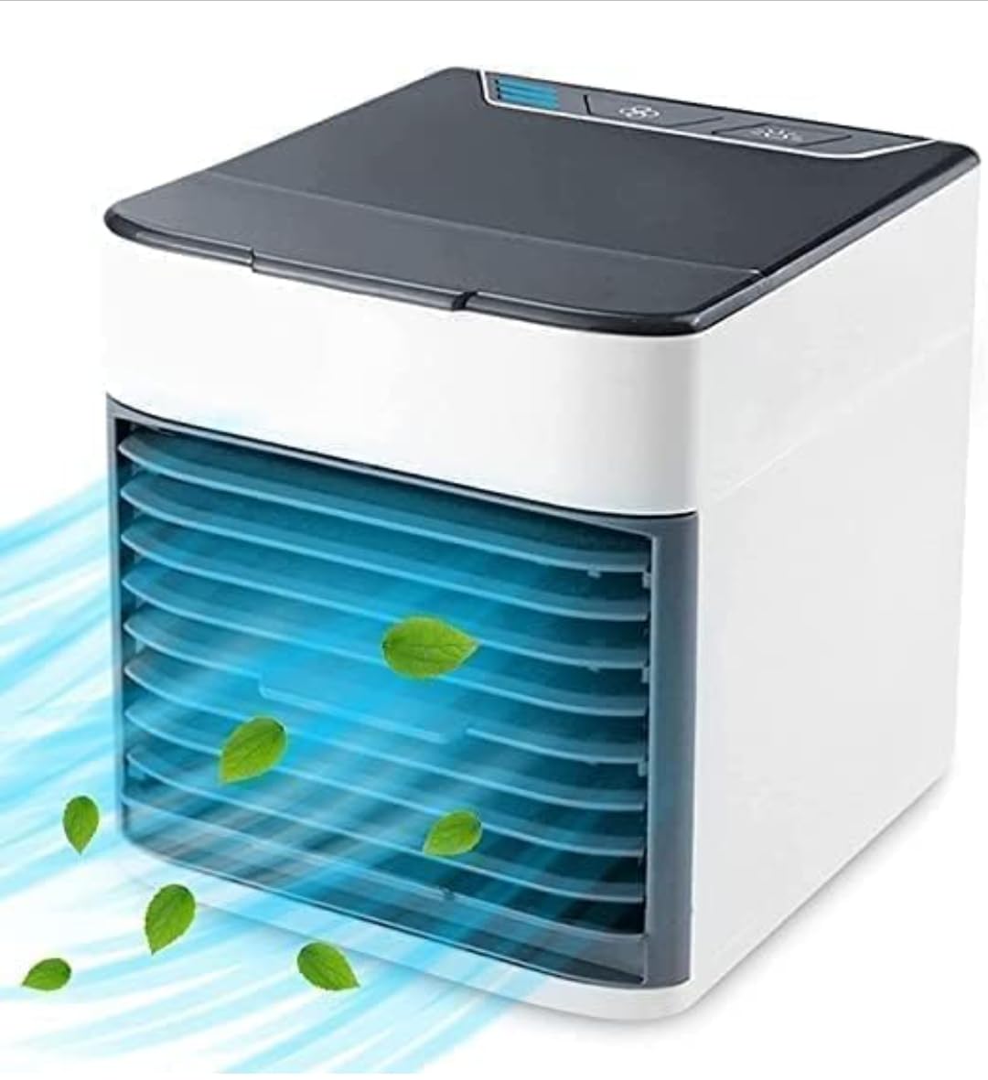 Mini Portable Air Cooler with LED Light & Water Fill