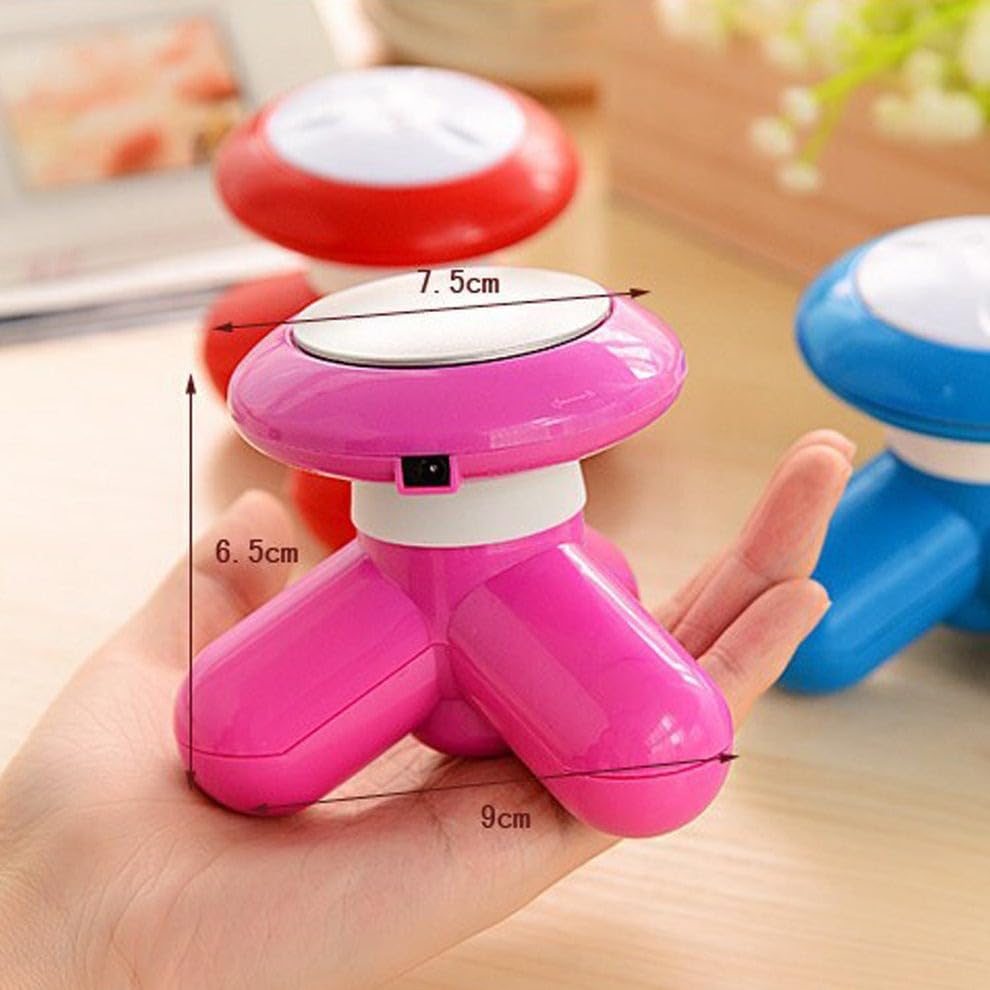 Mini USB Vibrating Massage Roller - Portable Handheld Body Massager