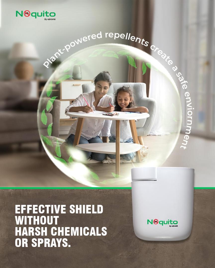 Mosquito Repellent Diffuser with LED Light - DEET-Free Safe for Baby & Family