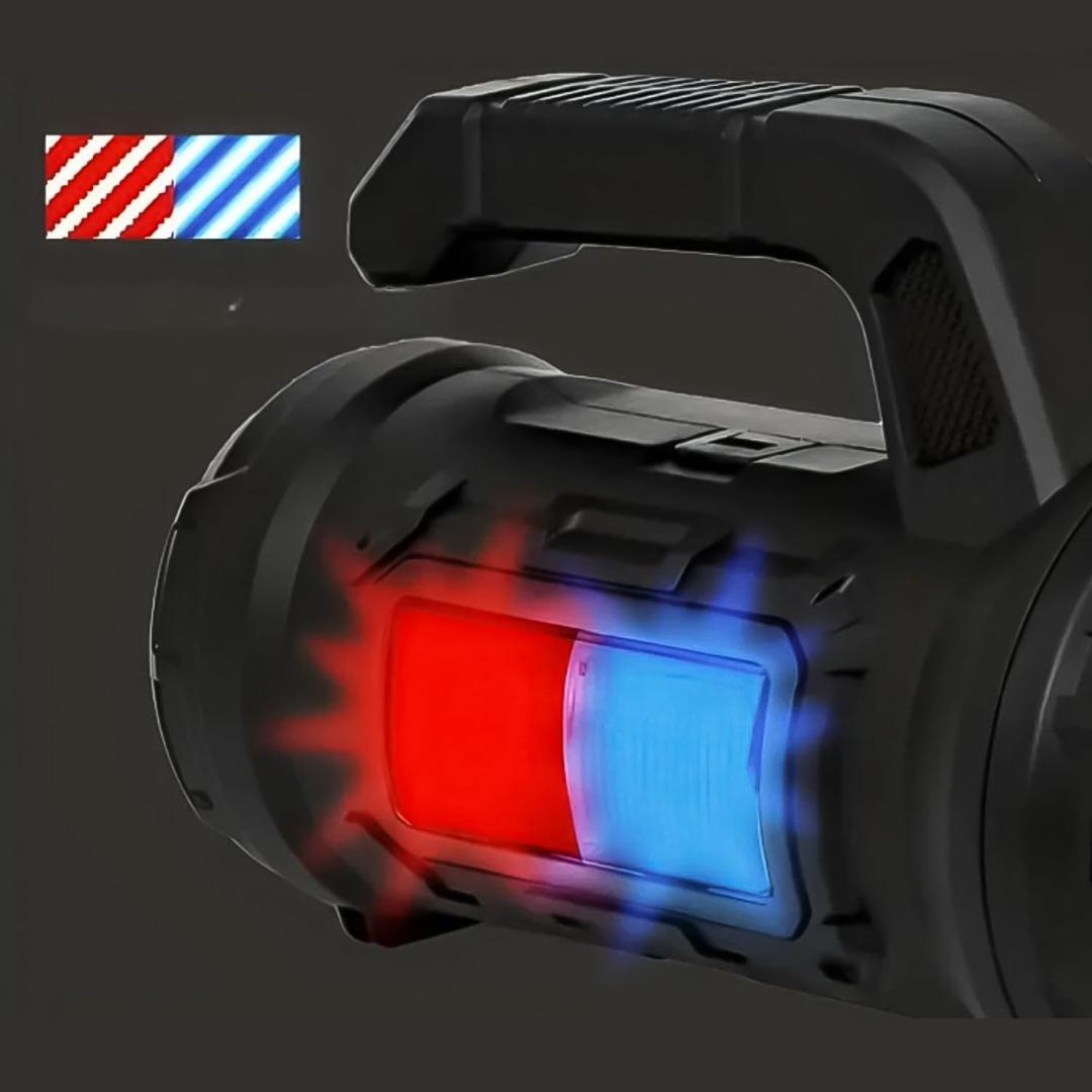 Multi Functional SOS Light with Toolbox & Long Range Torchlight (18W)