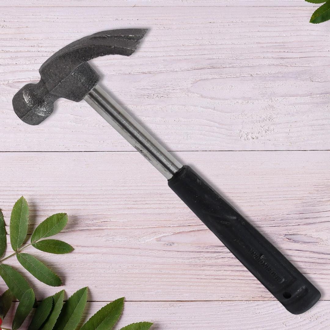 Multi-Purpose Hand Tool Kit with Screwdrivers, Hammer, and Measuring Tape