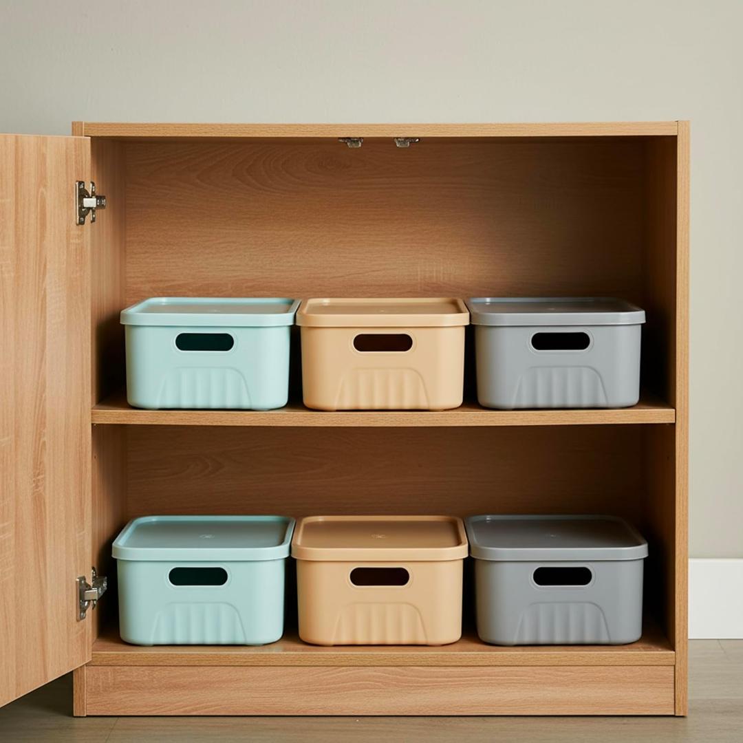Multi-Purpose Storage Baskets Pack of 3 – Durable & Space-Saving