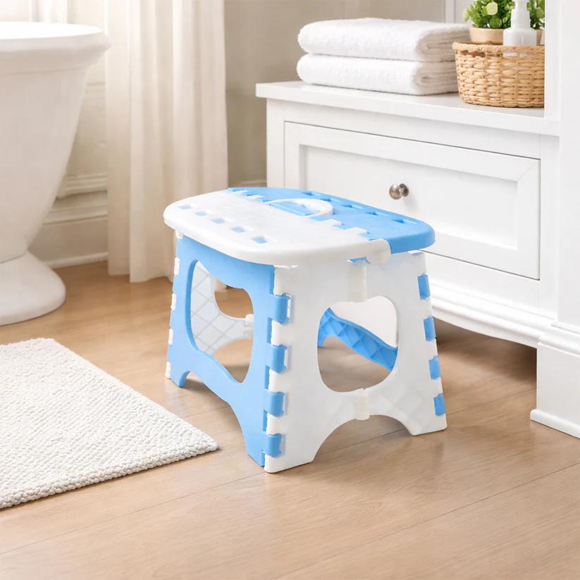 Multipurpose Foldable Step Stool for Kids & Adults - Portable