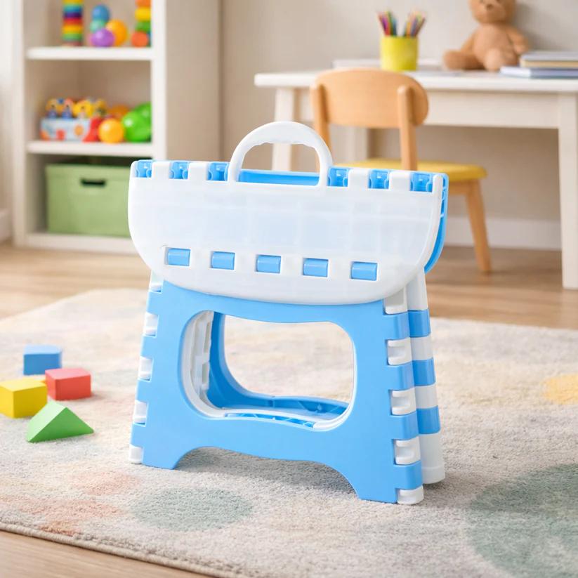 Multipurpose Foldable Step Stool for Kids & Adults - Portable