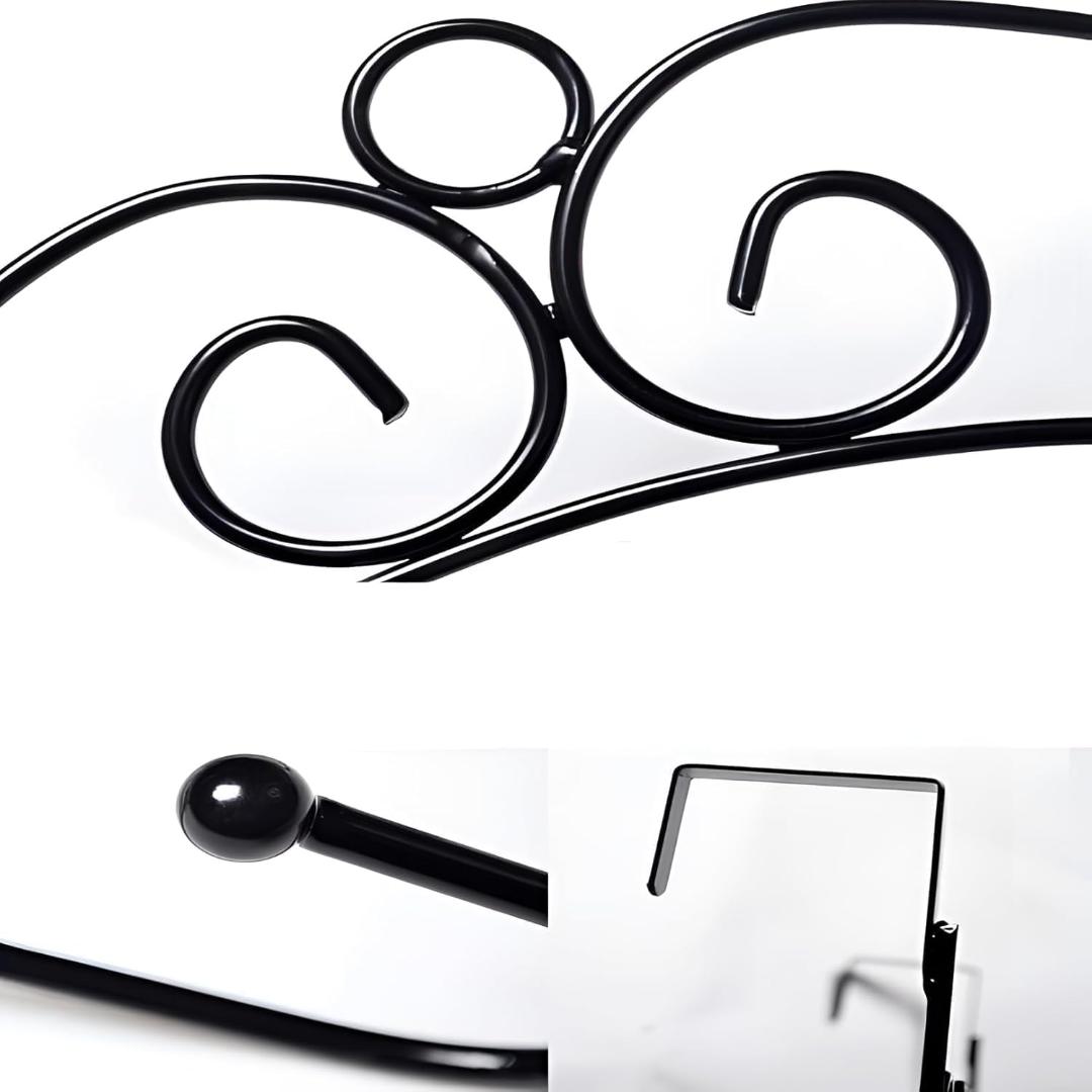 Over The Door Hanger Rack 7 Hooks Decorative Ognazier Hook (1 Pc)