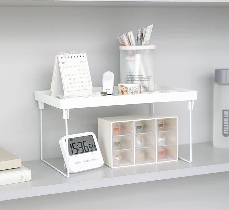 Plastic Bathroom & Kitchen Organizer Storage Rack 32x19.5 cm