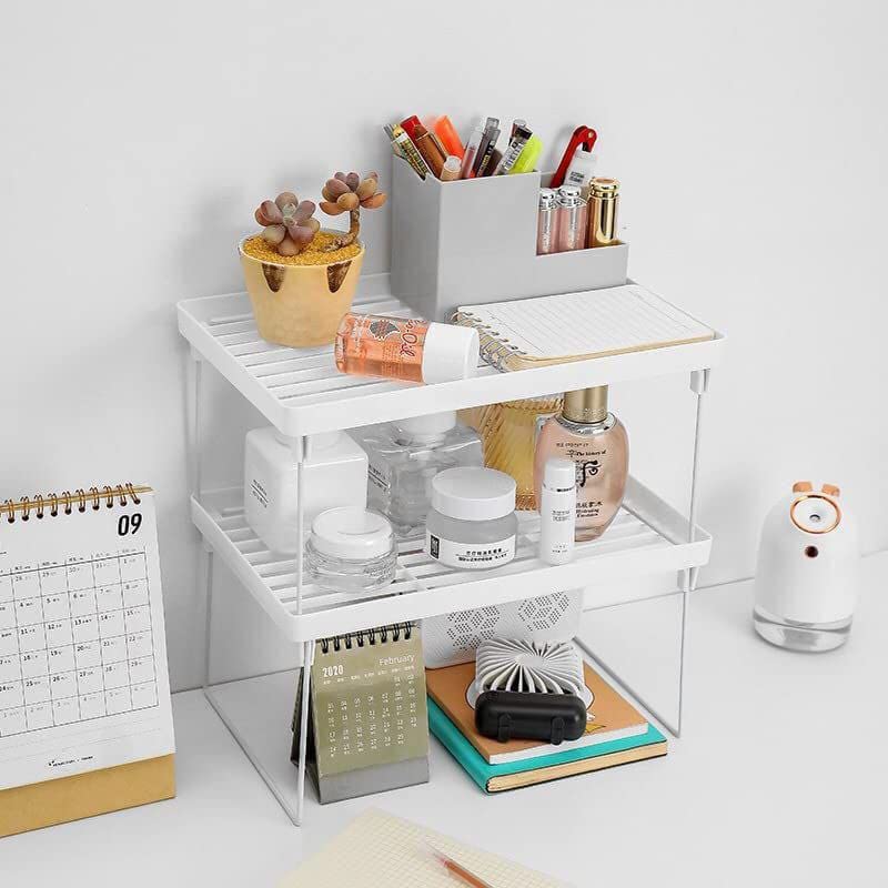 Plastic Bathroom & Kitchen Organizer Storage Rack 32x19.5 cm