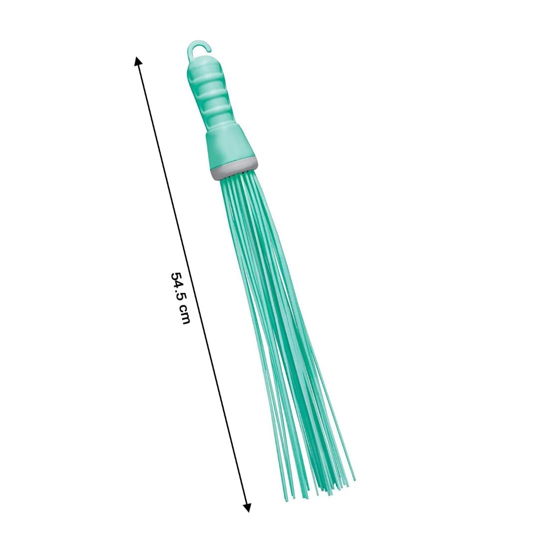 Plastic Hard Bristle Broom for Bathroom & Floor Cleaning