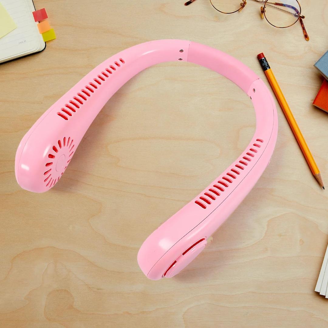 Portable Bladeless Neck Fan with USB Rechargeable Battery