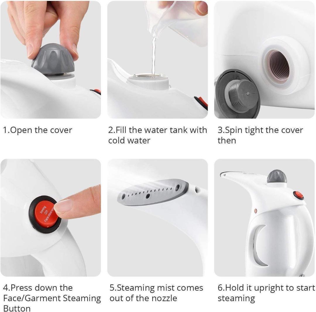 Portable Handheld Garment Steamer for Clothes and Fabric