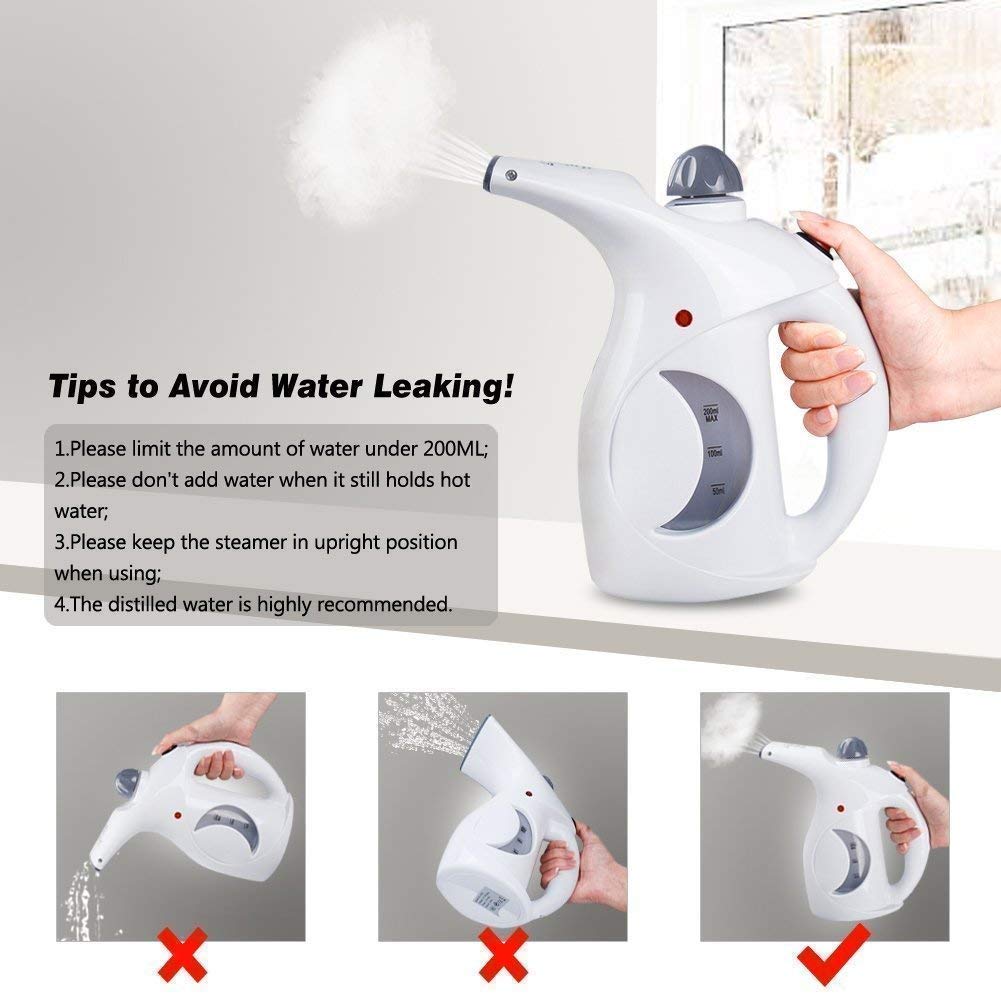 Portable Handheld Garment Steamer for Clothes and Fabric