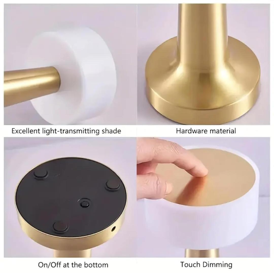 Portable LED Touch Control Table Lamp with Built-in Battery