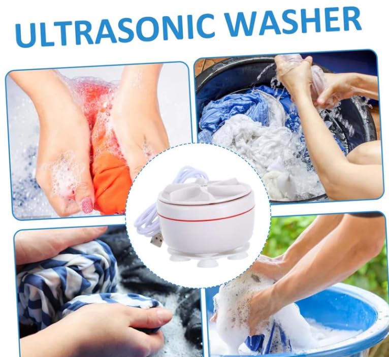 Portable Mini USB Ultrasonic Washing Machine for Clothes and Undergarments