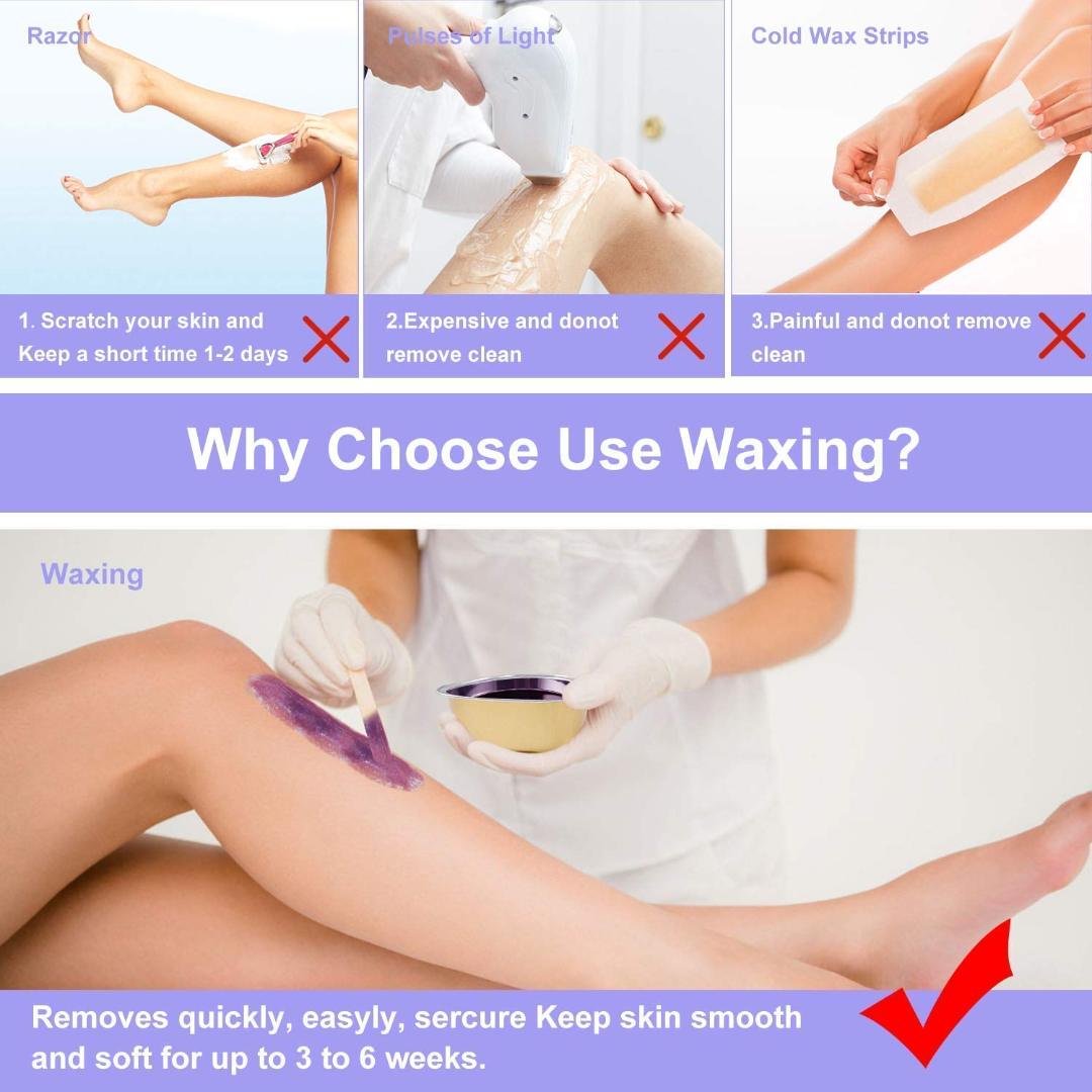Pro-Wax100 Electric Wax Heater Machine for Hair Removal - Pink (500ml Capacity)
