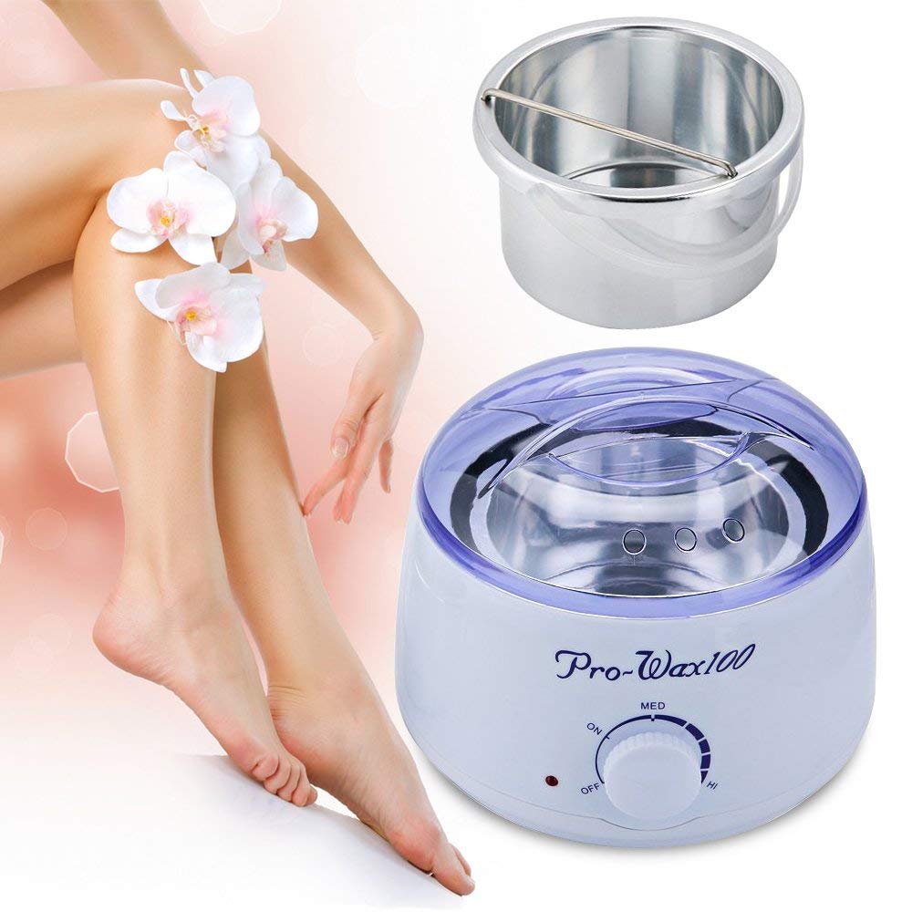 Pro-Wax100 Electric Wax Heater Machine for Hair Removal - Pink (500ml Capacity)