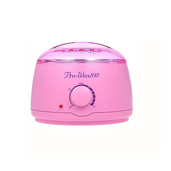 Pro-Wax100 Electric Wax Heater Machine for Hair Removal - Pink (500ml Capacity)