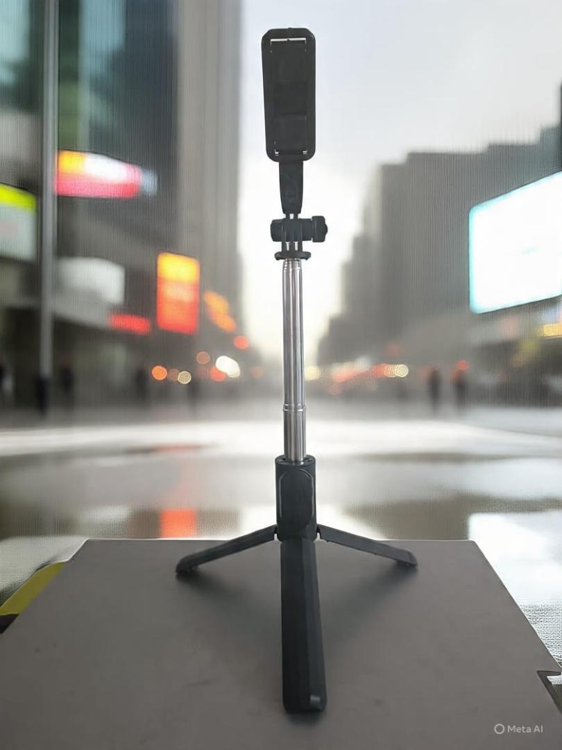 Q07 Bluetooth Integrated Selfie Stick with Tripod Stand