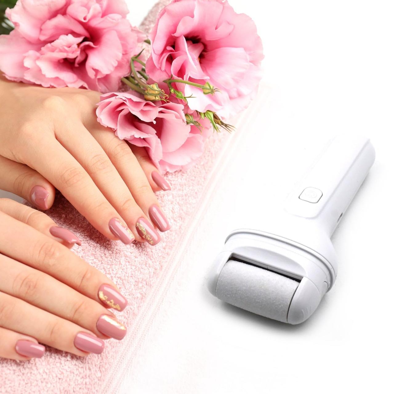 Rechargeable Portable Electric Foot File for Smooth Feet