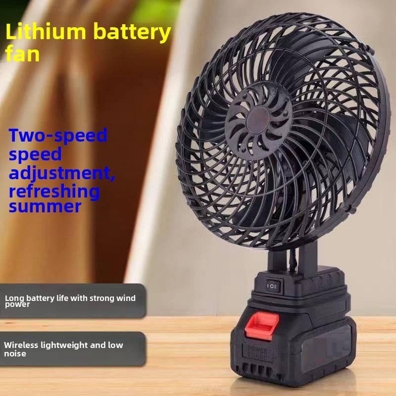 Rechargeable Portable Table Fan with Battery and Charger