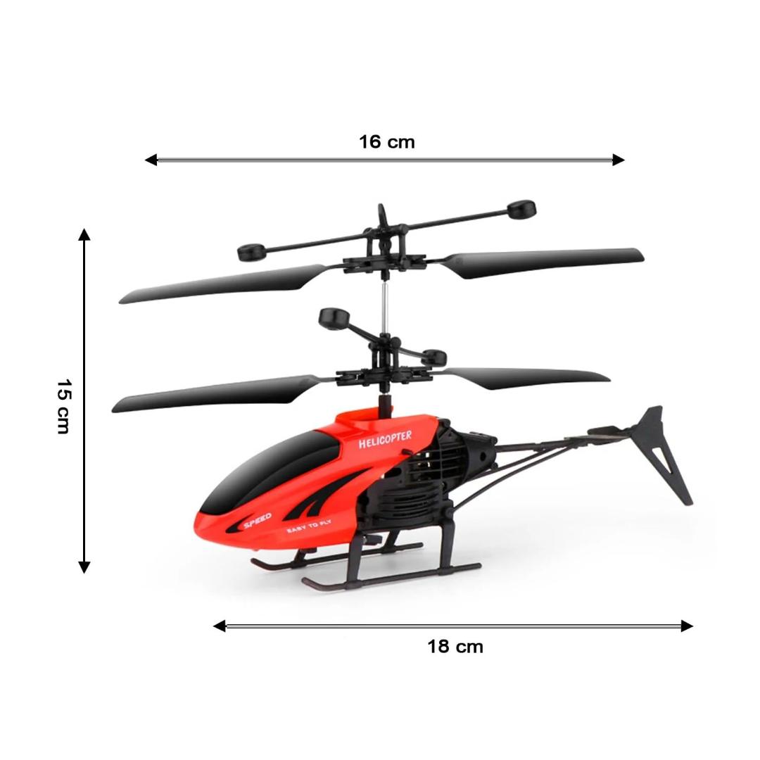 Remote Control Helicopter with USB Charging for Kids (Pack of 1)