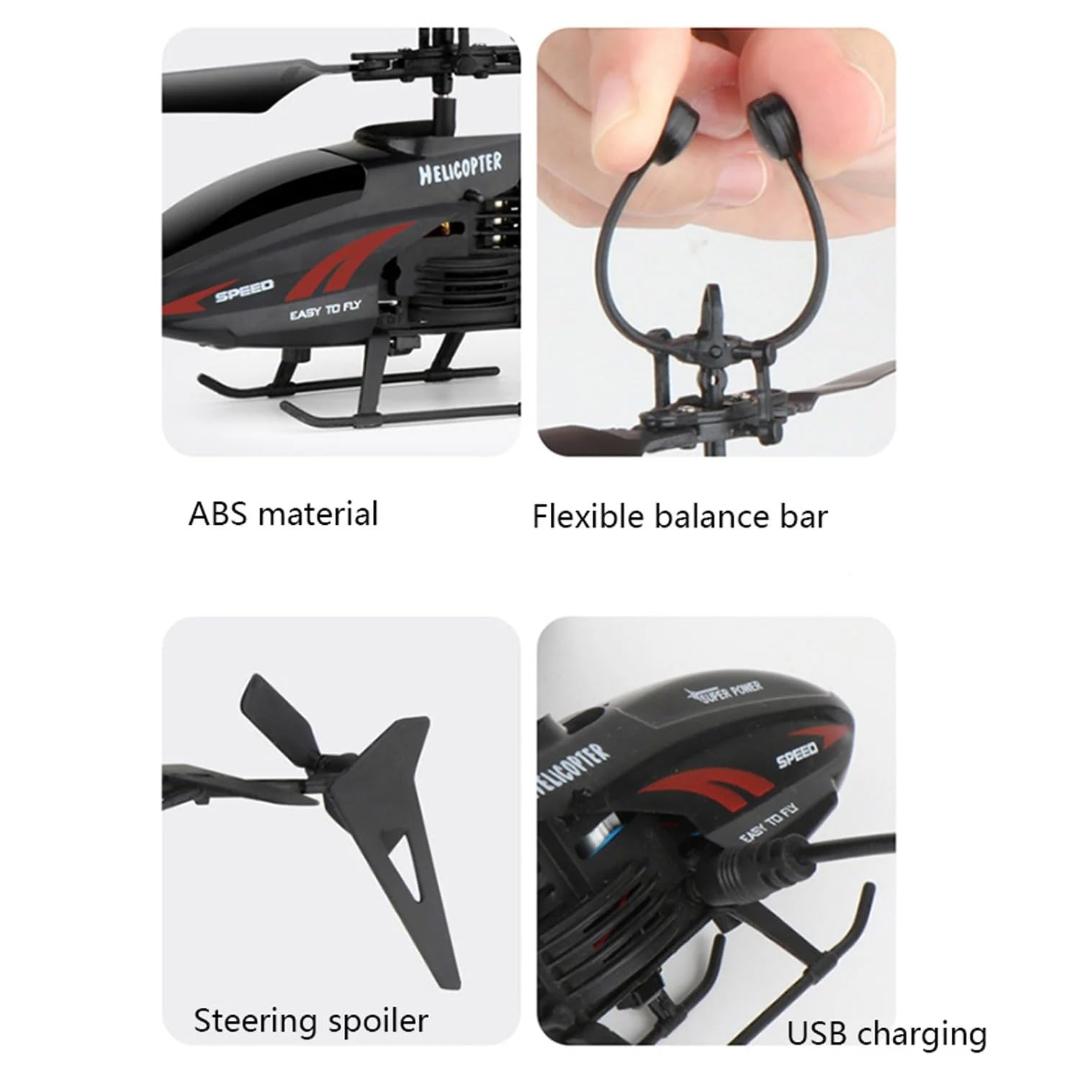 Remote Control Helicopter with USB Charging for Kids (Pack of 1)