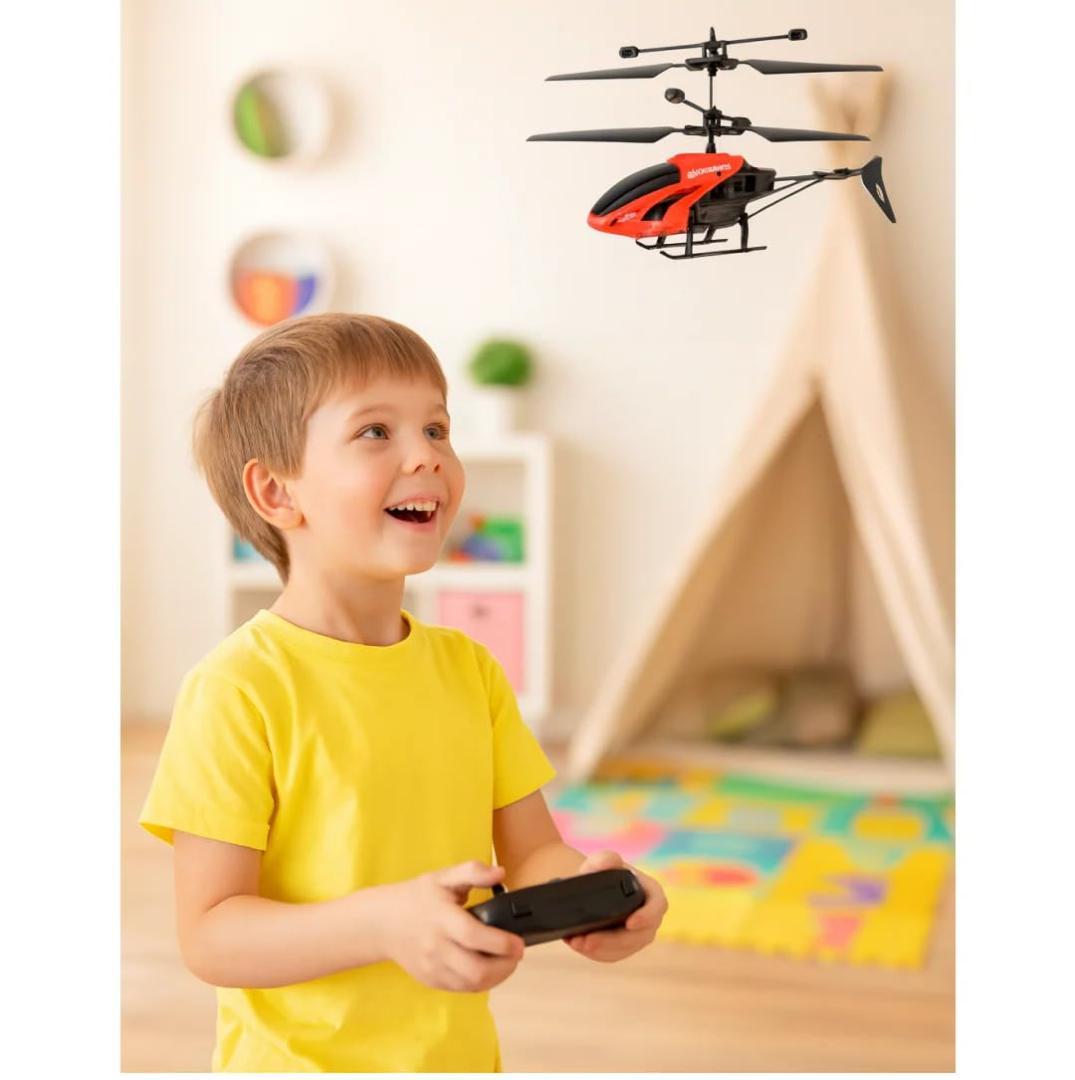 Remote Control Helicopter with USB Charging for Kids (Pack of 1)