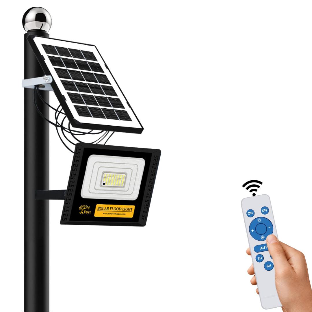 Solar Motion Sensor LED Wall Light - Outdoor Waterproof Garden Lamp with Ground Stake