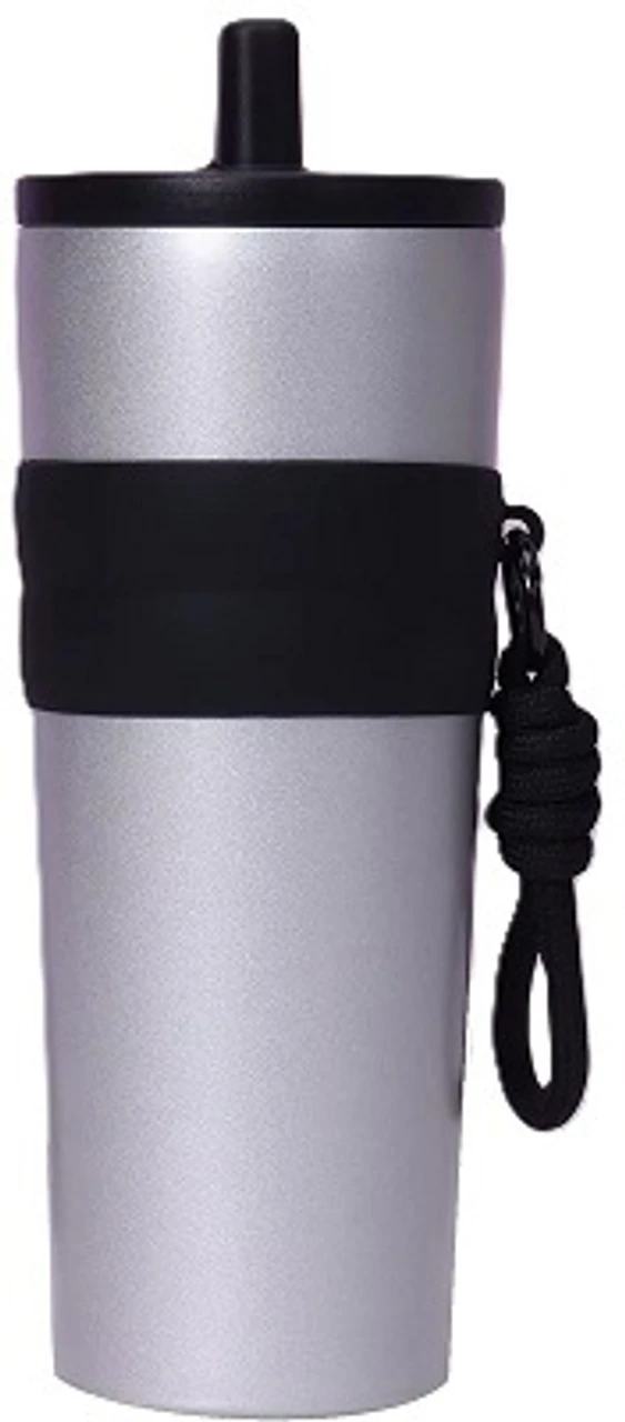 Stainless Steel Vacuum Insulated Water Bottle with Carry Strap