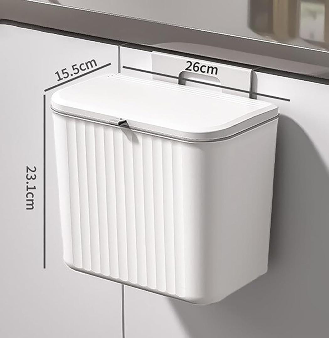 Stylish Plastic Kitchen Dustbin (1 Pc)