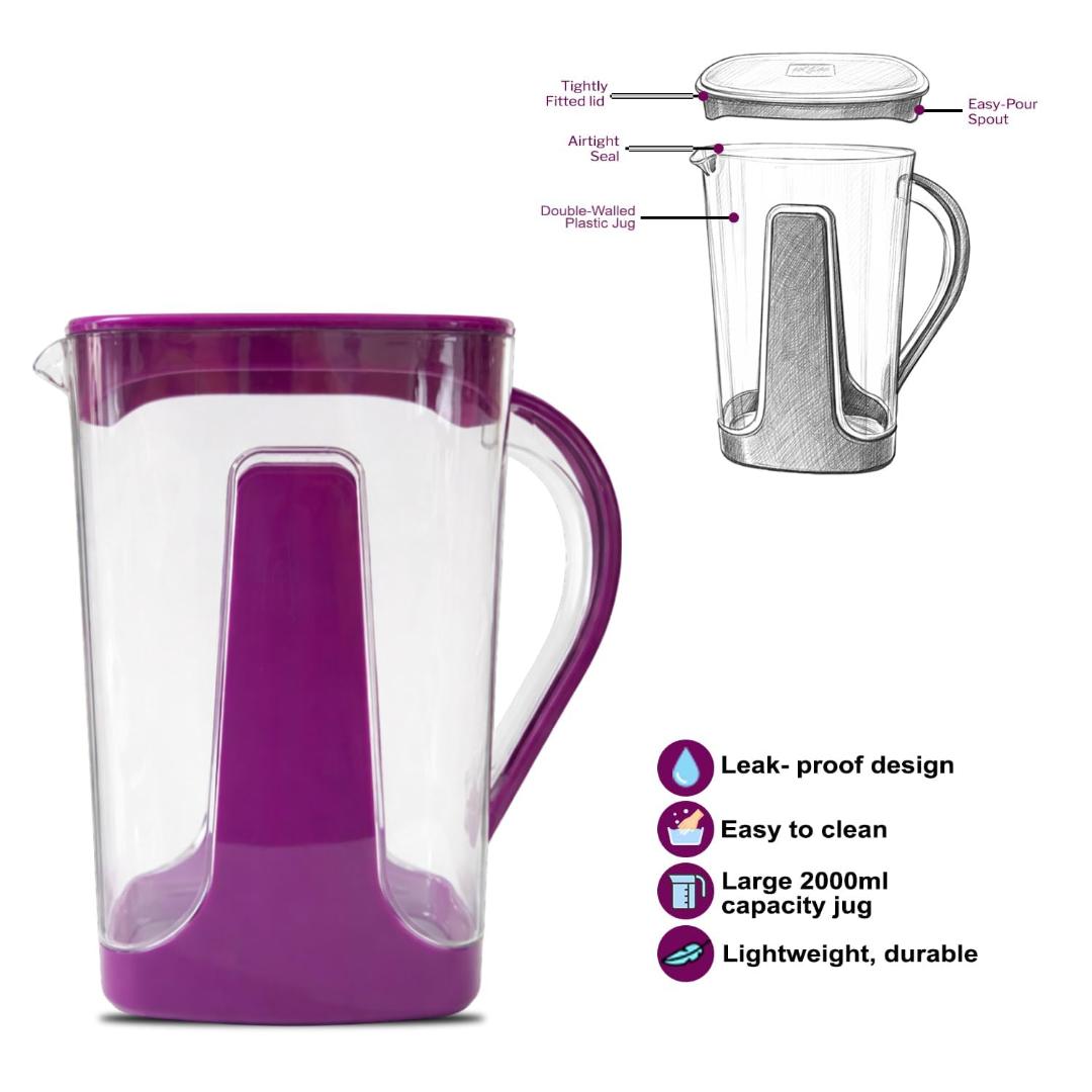 Supermom Plastic Pure Water Jug (2000ML)