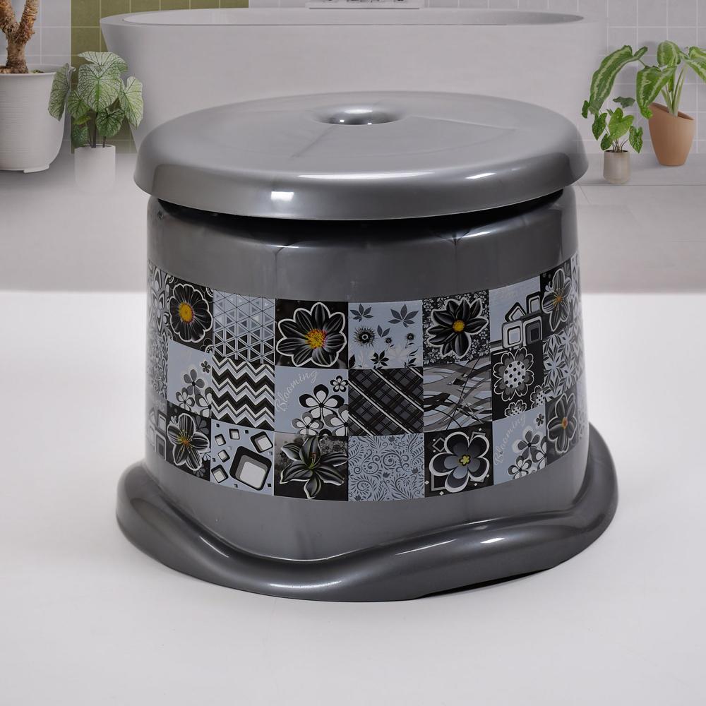 Large Capacity Plastic Bathroom Set of 7 Pc